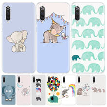 Cute Elephant Rabbit Bunny Phone Case For Xiaomi Note 10 Mi 11 9 8 Lite Poco F1 X3 NFC F3 M3 CC9 Pro A1 A2 A3 9T 10T Cover Coque 2024 - buy cheap