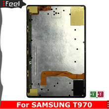 Pantalla LCD de 11 "Super calidad 12,4" para Samsung Galaxy Tab S7 + T970 SM-T970 T975 T976 2020, montaje de digitalizador con pantalla táctil, probado 2024 - compra barato