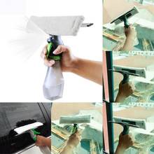 3 in 1 Window Cleaner Spray Dry Scraper Features Atomizing Nozzle Bottle Wiper Microfibre Cloth Pad Kit Car Glass Clean Brush 2024 - buy cheap