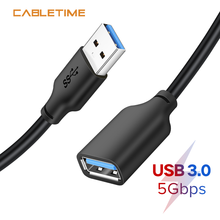 USB-кабель-удлинитель CABLETIME N313, 5 Гбит/с, USB 3,0 2024 - купить недорого