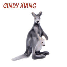 CINDY XIANG-broches de canguro esmaltados en 3 colores, alfiler de Animal bonito, joyería de alta calidad, nuevo diseño, 2020 2024 - compra barato