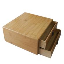 Чайная банка из натурального бамбука Pu'er, коробка, деревянный цветной чайный поднос, набор кунг-фу, чайная посуда Ac 2024 - купить недорого