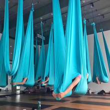4*2.8M yoga hammock Solid color anti gravity yoga swing aerial Air yoga swing Full set 23 Colors yoga training Belts home gym 2024 - buy cheap