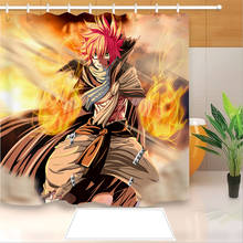 High Quality Anime Fairy Tail 3D Printed Shower Curtains Bath Products Bathroom Decor with Hooks Waterproof  05 2024 - buy cheap