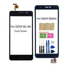 Para dexp bl150 tela sensível ao toque para dexp bs650 digitador da tela de toque do painel vidro da parte dianteira do sensor vidro 2024 - compre barato
