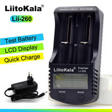 Liitokala lii-260 18650 Charger lii260 For 3.7V 18650 26650 10440 14500 16340 17500 Rechargeable Battery 2024 - buy cheap