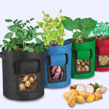 4 Colors Potato Planting Bag Growth Bag Home Garden Greenhouse Vegetable Planting Bag Moisturizing Jardin Seedling Pot 2024 - buy cheap