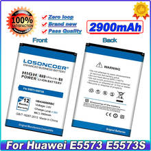 LOSONCOER 2900 мАч HB434666RBC Аккумулятор для Huawei E5573 E5573S Стандартный аккумулятор 2024 - купить недорого