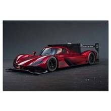 Mazda RT24 P Racecar Wallpaper Decorative Posters and Prints Canvas Wall Art Modern Painting for Home Decor 2024 - buy cheap