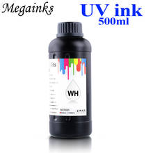 Megainks-cabezal de impresión para impresora Epson xp600 de gran formato, 500ML por botella, tinta LED UV dura 2024 - compra barato