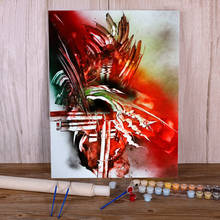 Abstract Autumn Association Paint By Numbers Kit Oil Paints 50*70 Painting On Canvas Wall Paintings Crafts For Handicraft