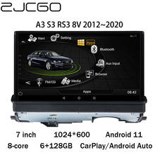 ZJCGO Car Multimedia Player Stereo GPS Radio Navigation 7 Inch Android 11 Screen MMI MIB 2G 3G for Audi A3 S3 RS3 8V 2012~2020 2024 - buy cheap