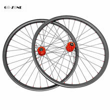 MTB carbon disc wheel 35x25mm tubeless ruedas mtb 27.5 carbono hope 4 boost 110x15 148x12 /thru axle bike wheelset pillar 1420 2024 - buy cheap