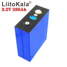 1 шт. LiitoKala 3,2 v 280Ah lifepo4 литиевая батарея 3,2 v литиевая железная фосфатная батарея для DIY батарея комплект инвертора автомобиля RV 2024 - купить недорого