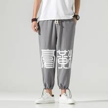 Pantalones informales de China para hombre, ropa holgada estilo Harem, con estampado Retro chino, en línea, 2020, 10917 2024 - compra barato