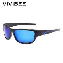 Gafas de sol de ciclismo para hombre y mujer, lentes deportivas con montura negra mate, espejo azul, 100%, 2021 2024 - compra barato