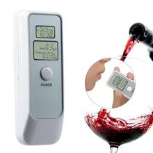 Алкотестер Профессиональный с двойным жк-дисплеем, цифровой анализатор дыхания, портативный мини-детектор алкоголя 2024 - купить недорого