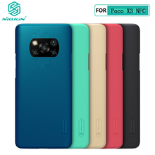 for xiaomi Poco X3 NFC Case Nillkin Frosted Shield  Hard PC Back Cover Case for Redmi K30 Ultra Protctive Phone Shell Cases 2024 - buy cheap