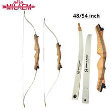 1set 48/54inch Children Archery Recurve Bow 12-16lbs Maple Laminate Takedown Bow Limbs Teenager Shooting Hunting Training Bow 2024 - buy cheap