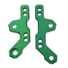 Rear Passenger Foot Pegs Foot Boards Raise Pad For Kawasaki   250 300 2024 - buy cheap