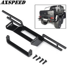 AXSPEED Rear Bumper with Frame Bracket Accessories for 1:10 Traxxas TRX6 TRX4 G63 G500 RC Crawler Car Parts 2024 - buy cheap