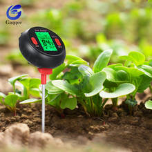 Medidor digital de umidade do solo 5 em 1, teste de intensidade de luz, medidor de temperatura e umidade do ph do solo para jardim 2024 - compre barato