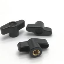 5pcs m4 m5 m6 m8 hand adjusting nut /Bakelite T Type Plastic Head Handle Thumb nuts Wood Plum Bolt 2024 - buy cheap