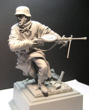 Figura de resina de soldados da segunda guerra mundial, 1/16, 6ª exército, estalinhado, 1942/43, material sem revestimento, sem cor 2024 - compre barato