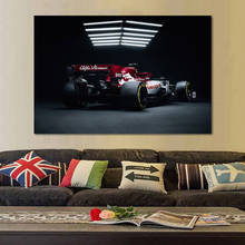 Car formula one racing poster wall art picture printing modern canvas living room decoration painting 2024 - buy cheap