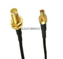 50 Pieces RG174 Extension Cable CRC9 Male Gold Straight TO SMA Female Connector RF Pigtail Cable 10cm 15cm 20cm 30cm 2024 - buy cheap