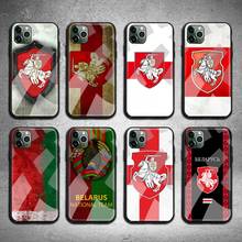 Belarus flag Phone Case Tempered Glass For iPhone 12 pro max mini 11 Pro XR XS MAX 8 X 7 6S 6 Plus SE 2020 case 2024 - buy cheap