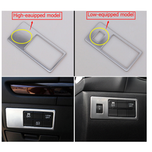 Sólo para el modelo de alto equipamiento para Mazda 6 M6 Atenza 2013-2017 cubierta de Control de interruptor de luz frontal mate molduras interiores ribete 1 Uds 2024 - compra barato