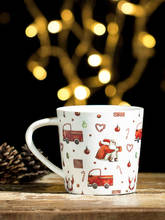 Ceramic Nordic Christmas Mug Household Office Breakfast Milk Coffee Tea Mug Large Capacity Porcelain Cup Gift Drinkware 2024 - buy cheap