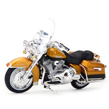 Maisto 1:18 1999 FLHR Road King vehículos fundidos a presión, pasatiempos coleccionables, juguetes de modelos de motocicleta 2024 - compra barato