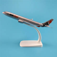 16cm Metal Alloy Plane Model Australian Air Jetstar A330 Airways Airbus 330 Airlines Airplane Model w Stand Aircraft  Gift 2024 - buy cheap