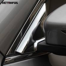 Ventana cromada para Nissan x-trail Rogue 2014-2017 2018, cubierta de Pilar, embellecedor, marco decorativo, accesorios exteriores, estilo de coche 2024 - compra barato