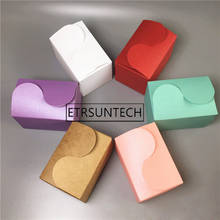 300pcs Colored Paper Gift Box Wedding Candy Cake Packaging Box DIY Baking Cookie Wrapping Gift Box 2024 - buy cheap