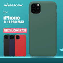 Nillkin-Funda flexible de silicona líquida para iPhone 11, 11 Pro Max, 11 Pro Max 2024 - compra barato