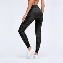 Black Camo Yoga Leggings Women Sportswear Athletic Fitness High Waist Naked-feel Sports Pants Squatproof Gym Leopard Yoga Tights 2024 - buy cheap