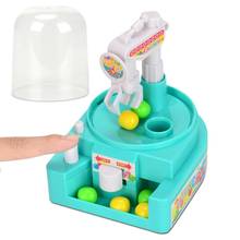 Mini Manual Catching Balls Machine Candy Gripper Parent-child Interactive Game Toys Funny Table Game gift for kids birthday 2024 - buy cheap