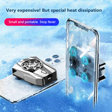 Ventilador para controle de celular, mini ventilador para resfriamento de celular com controle de videogame para iphone, samsung, huawei e xiaomi 2024 - compre barato