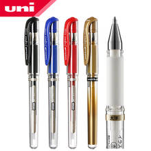 Натуральная Япония 12 штук Uni-ball Signo широкая UM-153 гелевая ручка-1,0 мм глянцевый карандаш для придания блеска 2024 - купить недорого