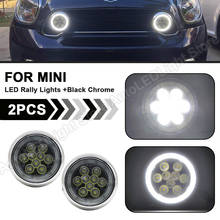 2Pcs LED Rally Light Driving LED Halo Ring DRL Daytime Running Light Daylight For Mini Cooper R55 Clubman R56 Hatchback R57 R58 2024 - buy cheap