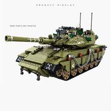 Военная серия израильская армия Меркава главный боевой танк MK4 моделирование Танк модель строительные блоки игрушки подарки 2024 - купить недорого