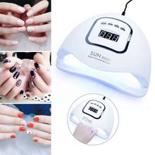 80W/150W UV LED Nail Lamp With 45 Leds For All Gels Polish Sun Light Lamp Manicure Nail Dryer Drying Smart LCD Display 2024 - buy cheap