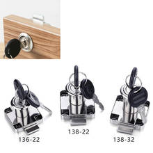 1pc 136-22mm 138-32mm Zinc alloy Desk drawer lock high quality Wardrobe Cabinet Cam Locks Anti-theft Security Furniture Hardware 2024 - buy cheap