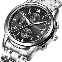 New Retro Design Steel Band Relogio Alloy Quartz Wristwatch Business Watch Male Clock luxury Men's Watches saat Classic Clock 2024 - buy cheap