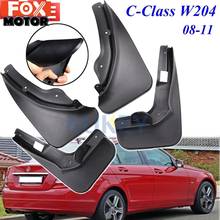 Set Mud Flap For Benz C Class C-Class C250 C350 W204 2008 2009 2010 2011 Pre-Facelift Mudflaps Splash Guards Car Accessories 2024 - buy cheap