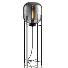 Lámpara de pie nórdica minimalista y moderna para dormitorio, dispositivo de decoración del hogar, lámpara de pie de cristal para sala de estar, novedad 2024 - compra barato