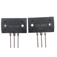 Amplificador de áudio transistor 5 pares 2sa1493 + 2sc3857 MT-200 silicone npn + pnp entrega grátis 2024 - compre barato